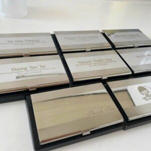 HỘP ĐỰNG NAMECARD KHẮC LOGO