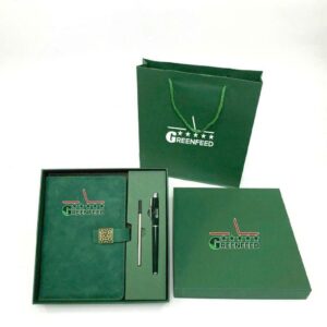 set qua tang in logo quang cao