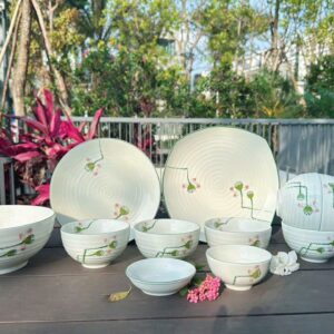 Bộ bát đĩa in logo cao cấp – quà tặng ý nghĩa cho nhân viên, khách hàng, sự kiện. Thiết kế theo yêu cầu, giá tốt tại LGP.