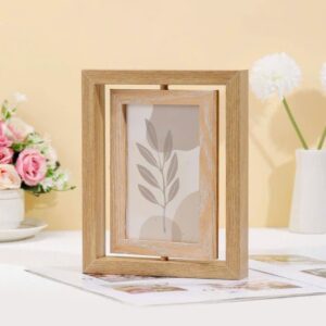 khung anh bang go de ban