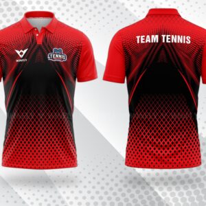 ÁO TEAM TENNIS IN LOGO 4 Ao tennis cao cap