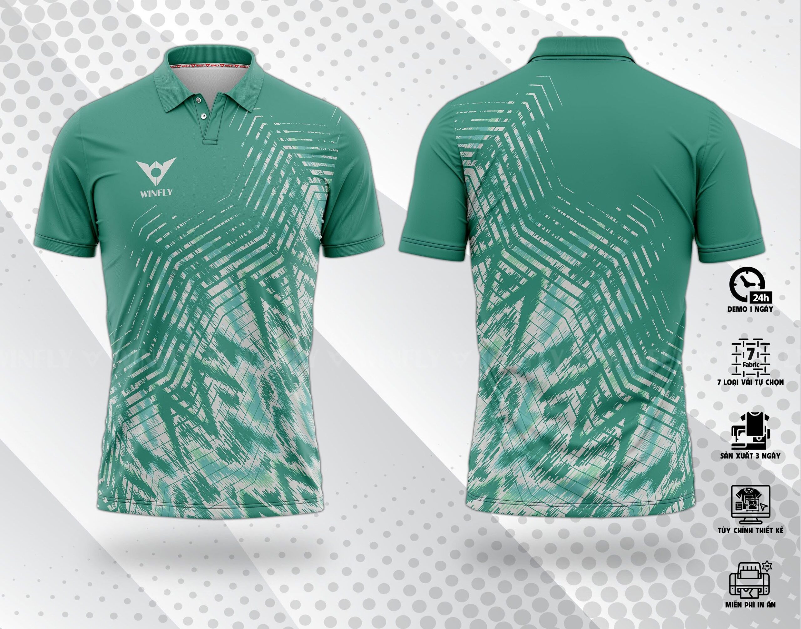 Ao tennis vai thun cao cap in logo Ao tennis vai thun cao cap in logo scaled