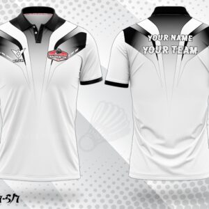 ao cau long co tru in logo